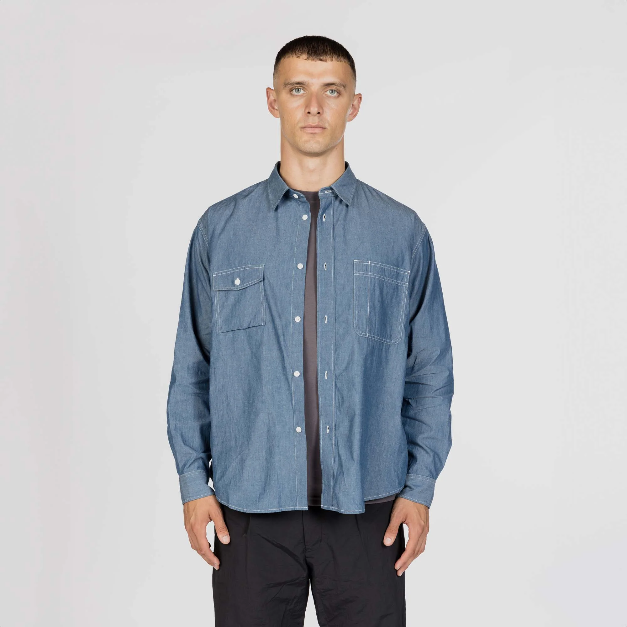 Chambray Work Shirt - Image 9