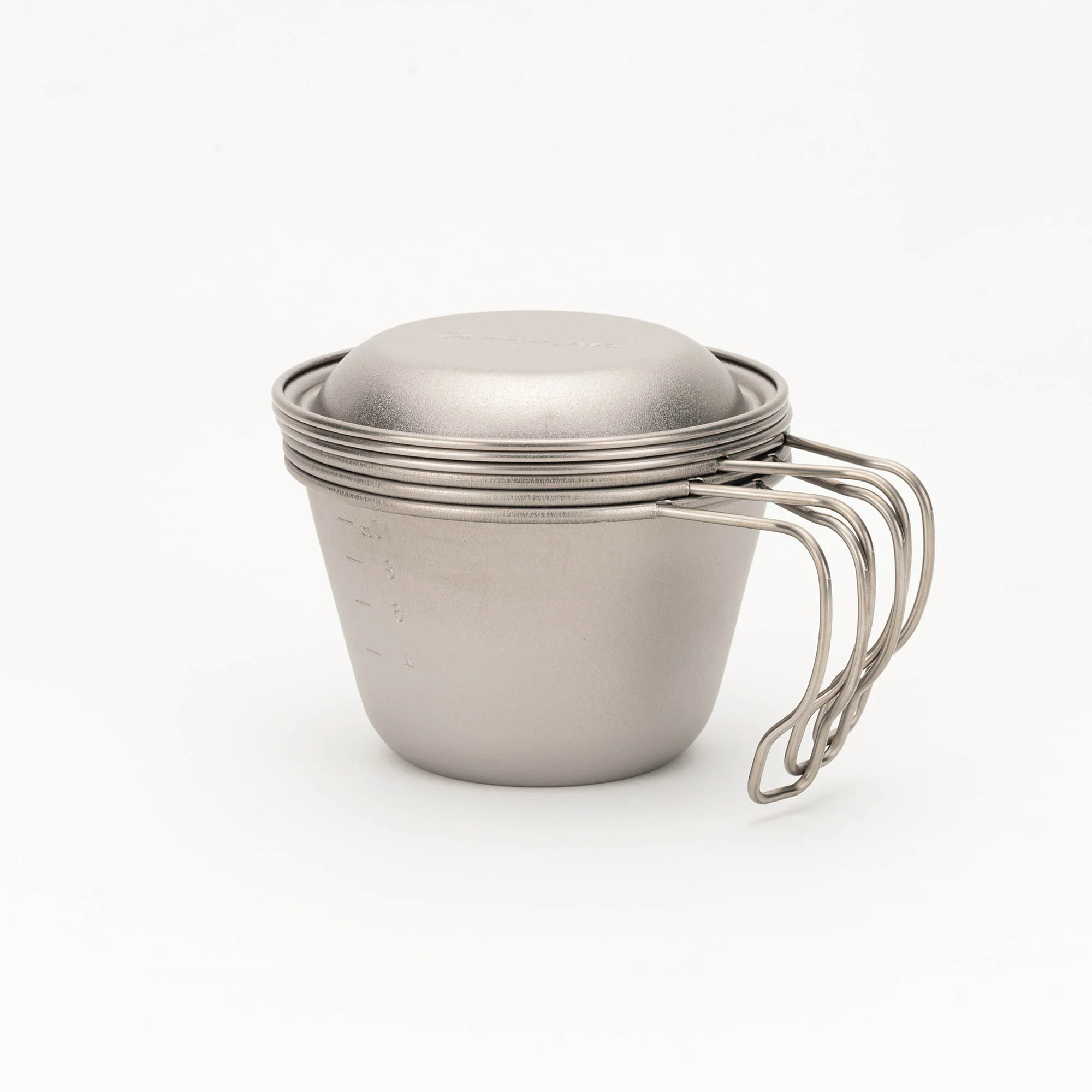 Deep Titanium Backpacker's Cup with Lid - Image 10
