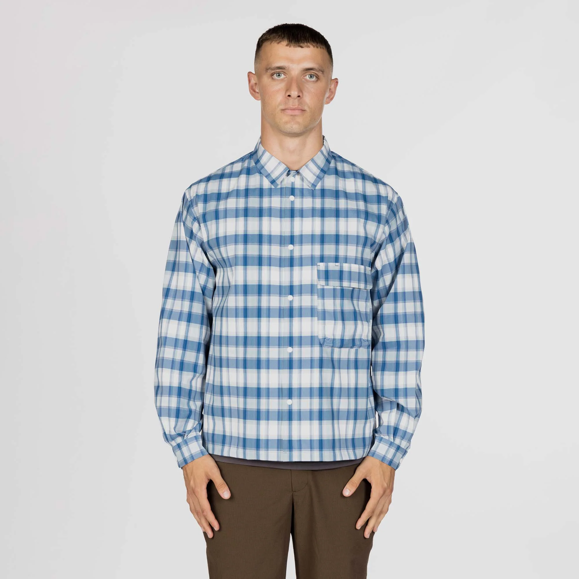 Fade Check Breezy Shirt - Image 14