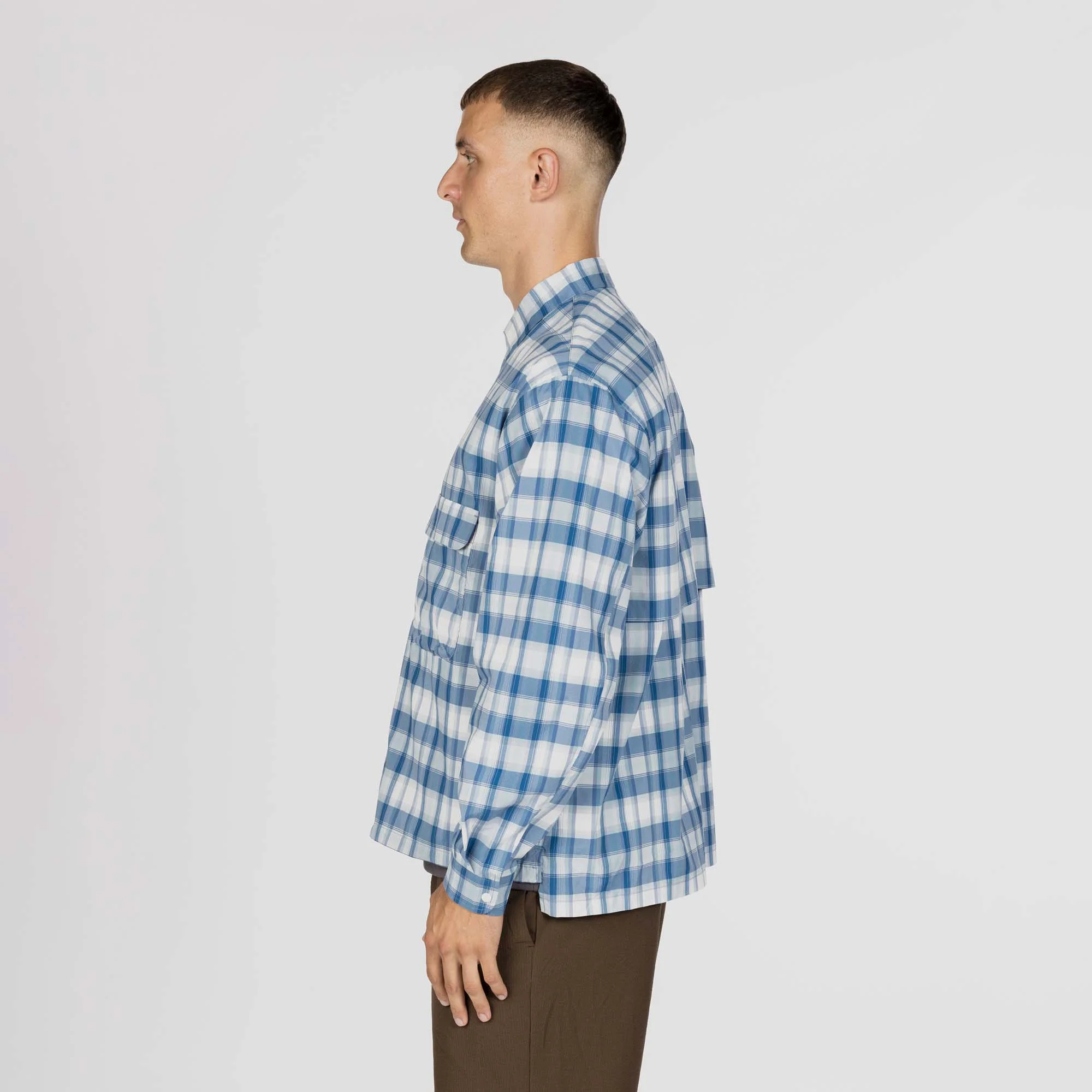 Fade Check Breezy Shirt - Image 15
