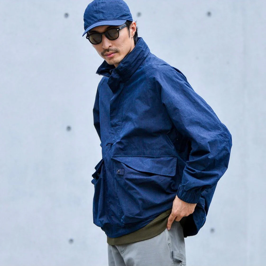 Indigo C/N Anorak - Image 4