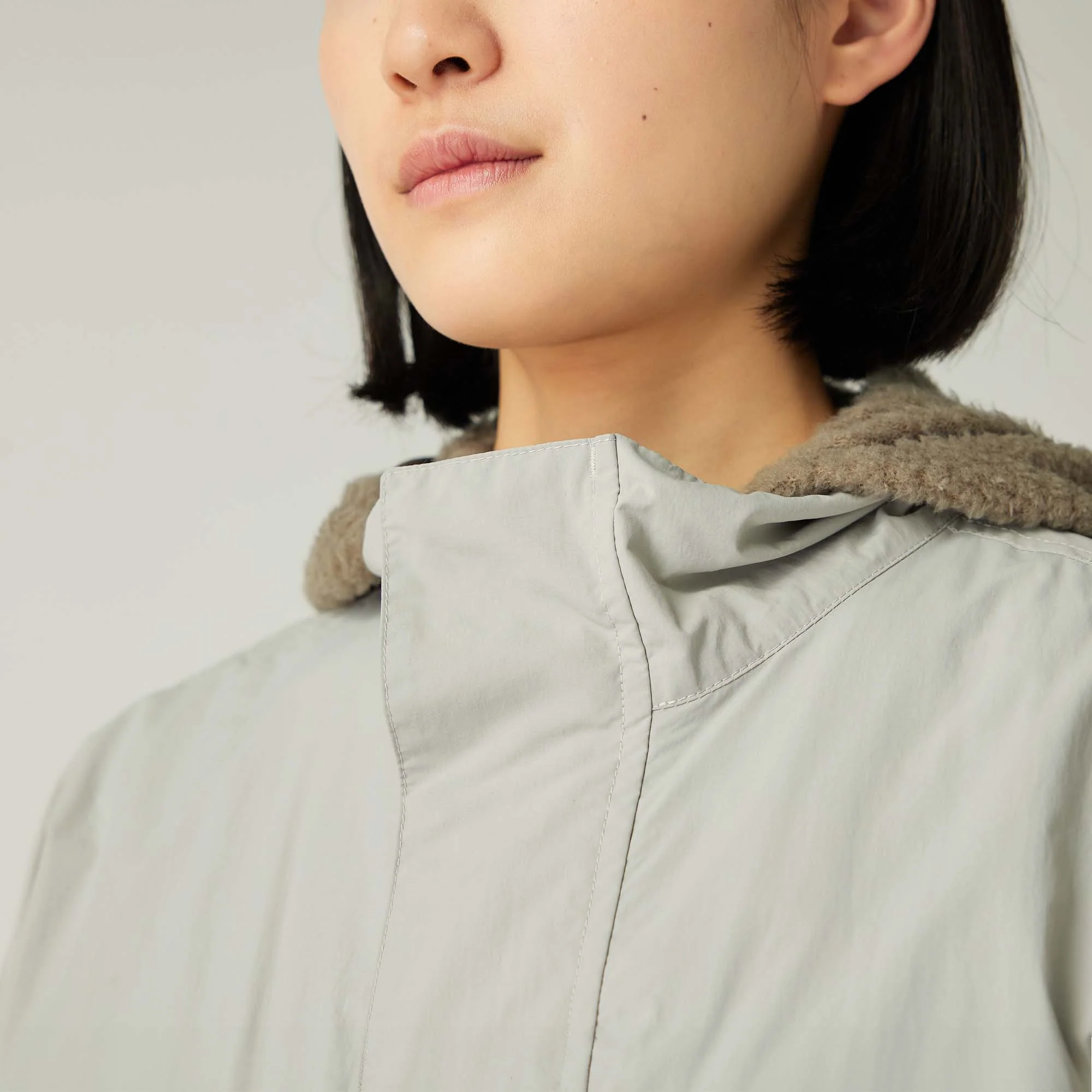 Nylon Tussah Utility Storage Jacket - Image 7