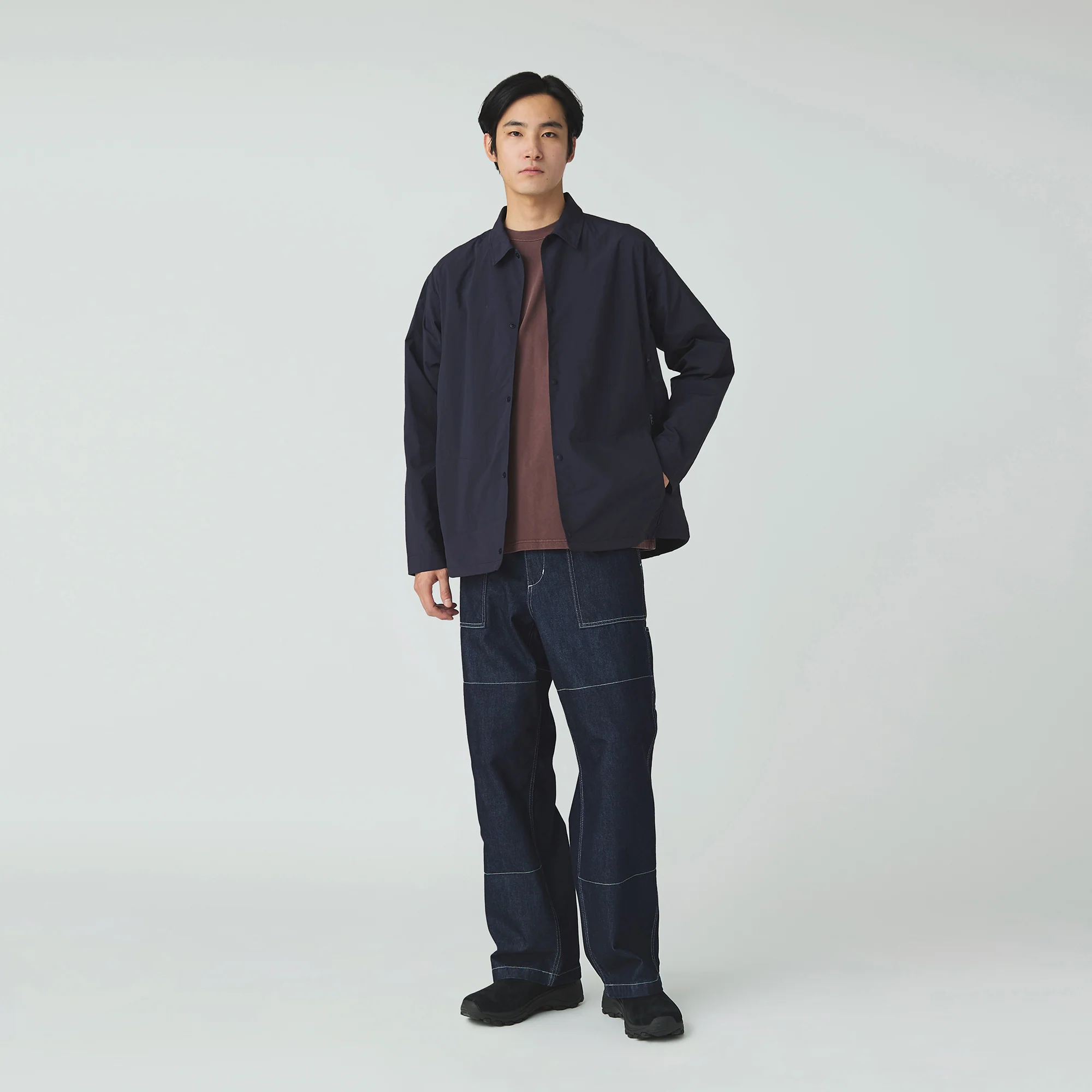 Nylon Tussah Utility Storage Shirt - Image 14