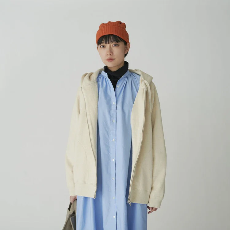 Recycled Cotton Zip Up Parka - Image 6