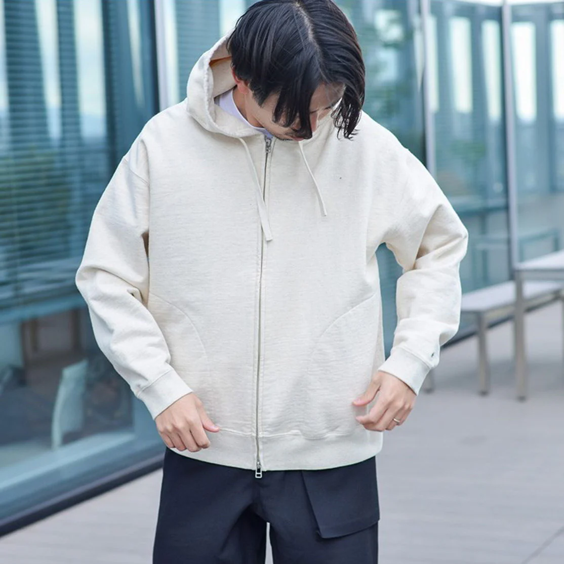 Recycled Cotton Zip Up Parka - Image 9