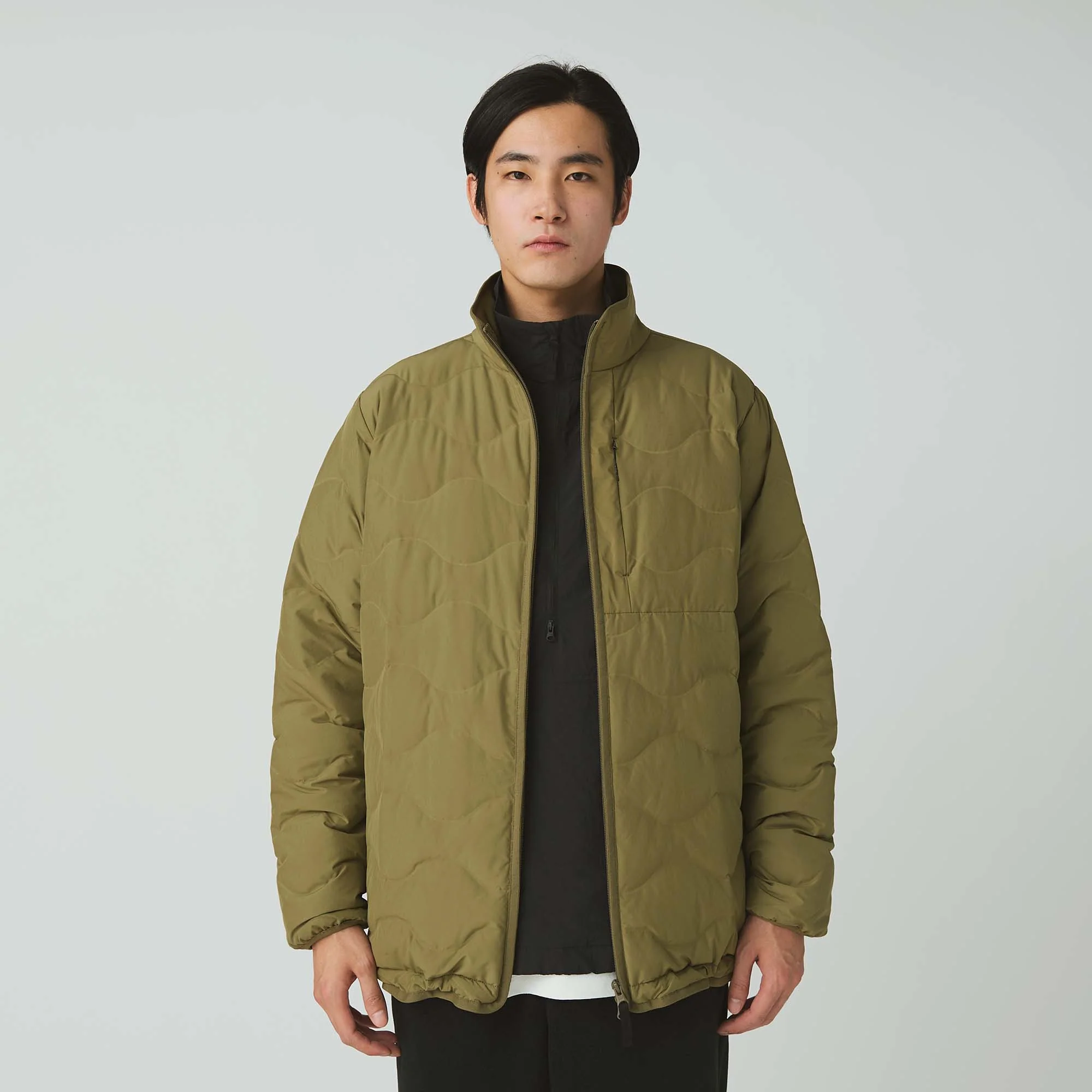 Seamless Quilted Down Jacket - Image 3