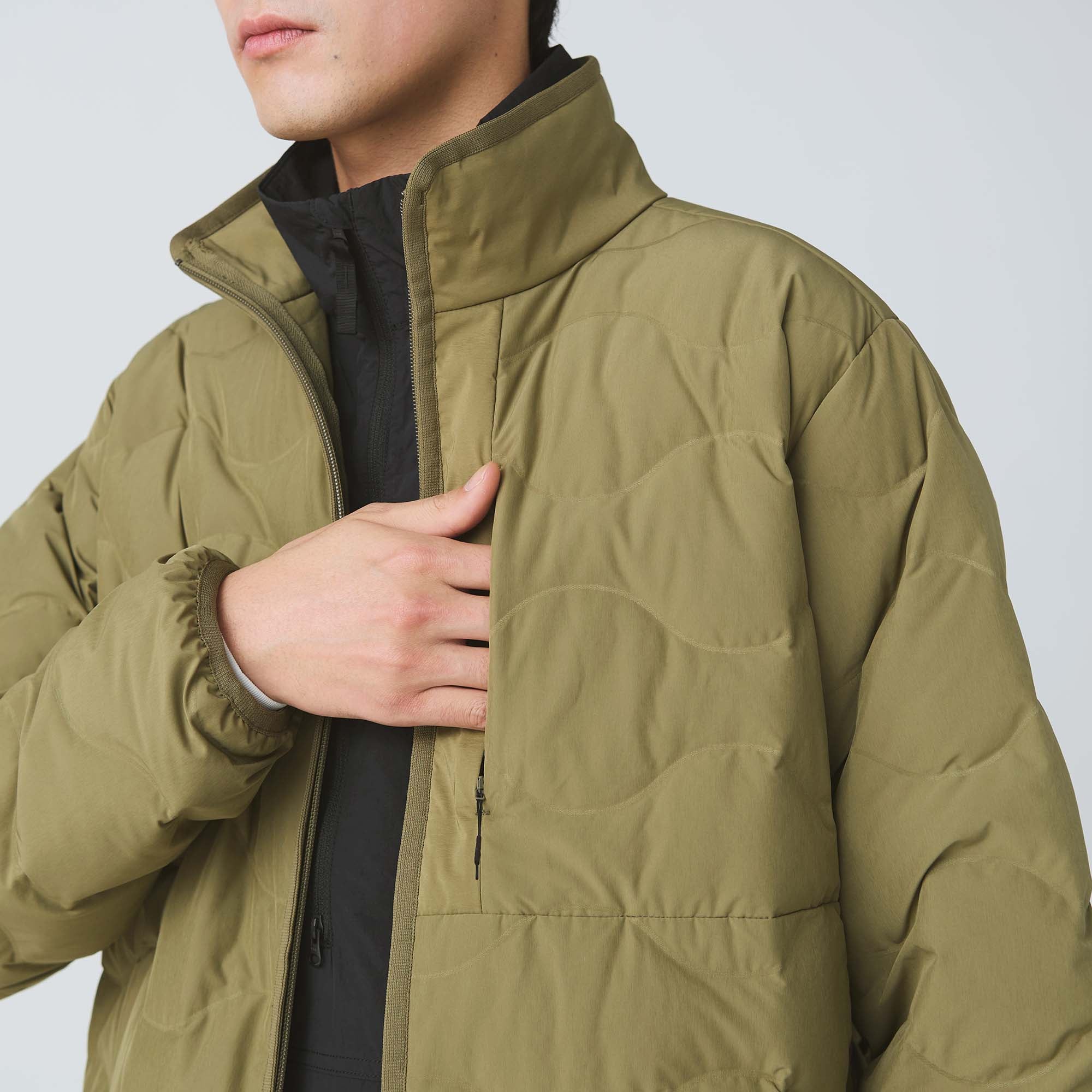 Seamless Quilted Down Jacket - Image 8