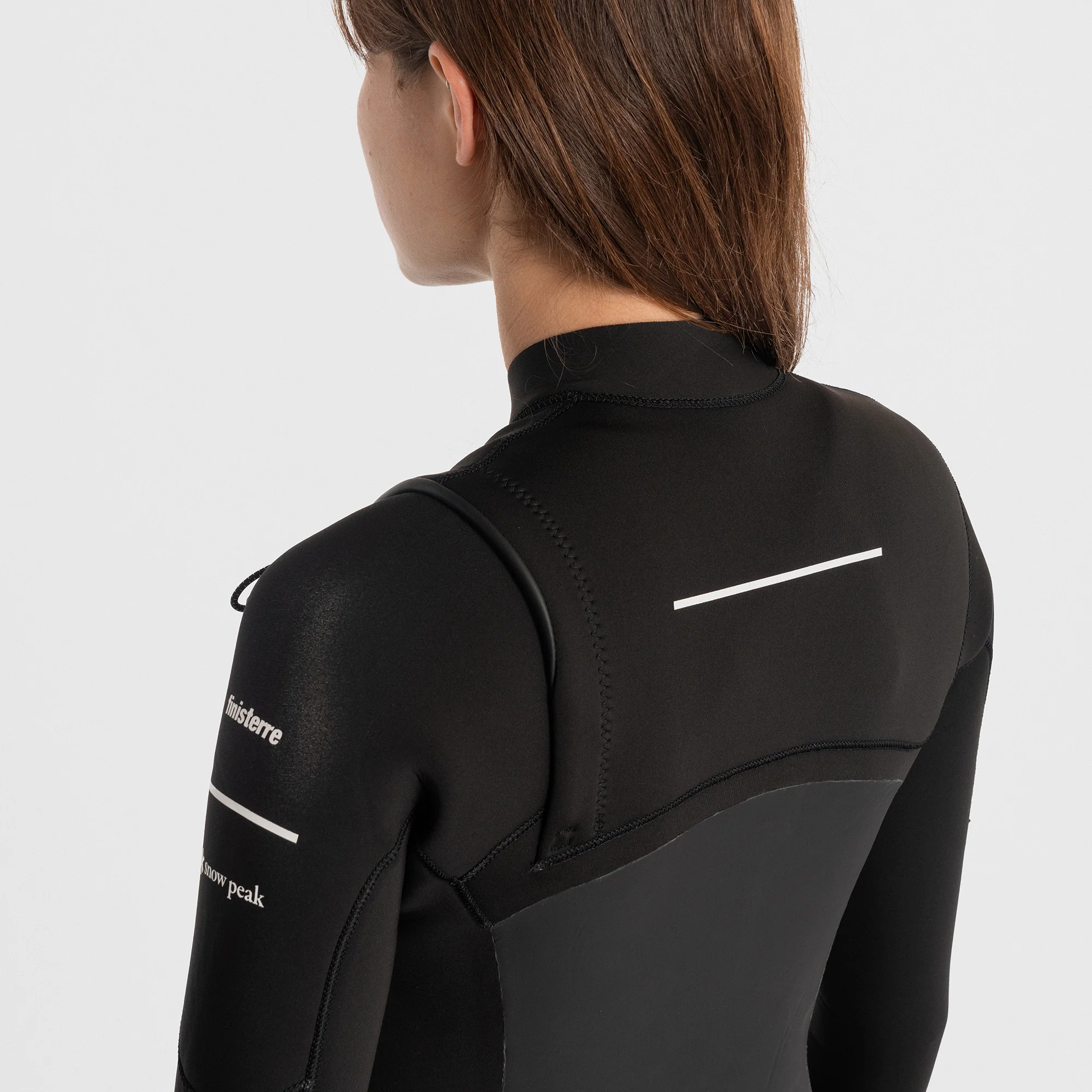 Snow Peak + Finisterre Women's 3mm Yulex Chest Zip Wetsuit - Image 11