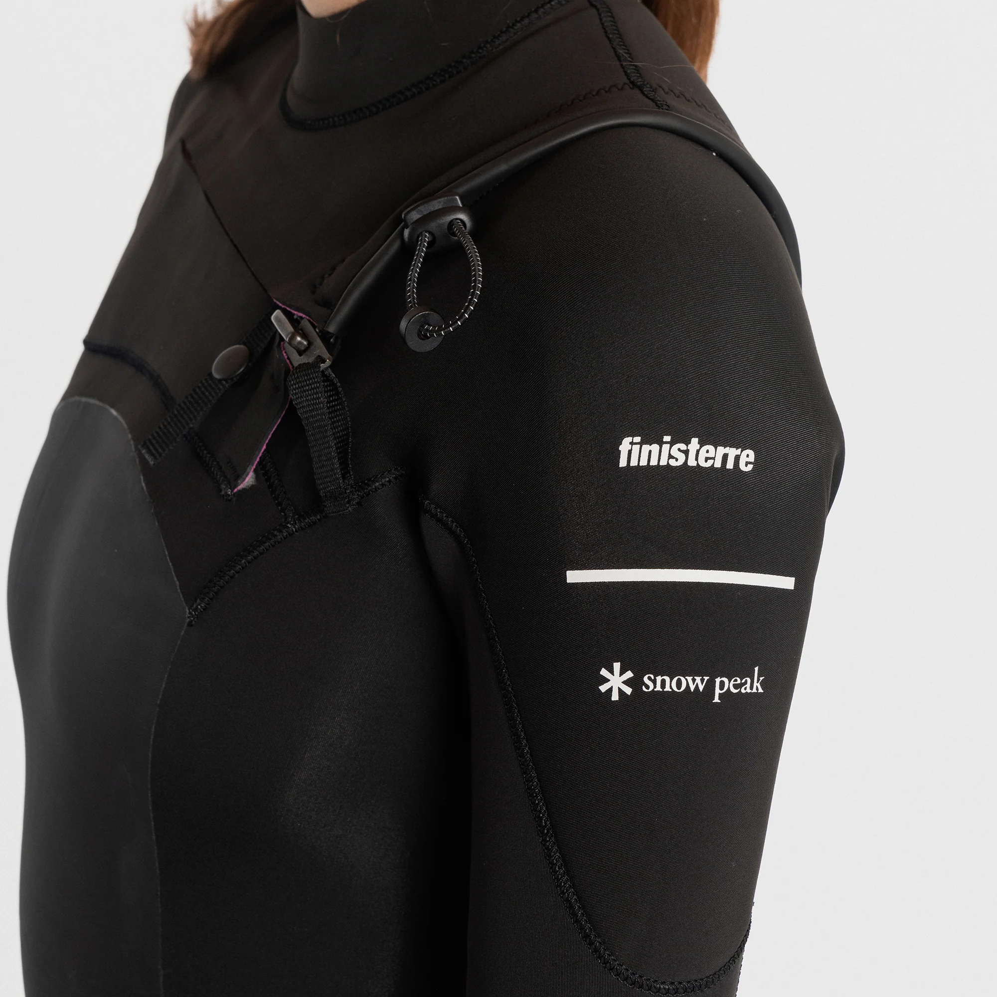 Snow Peak + Finisterre Women's 3mm Yulex Chest Zip Wetsuit - Image 9