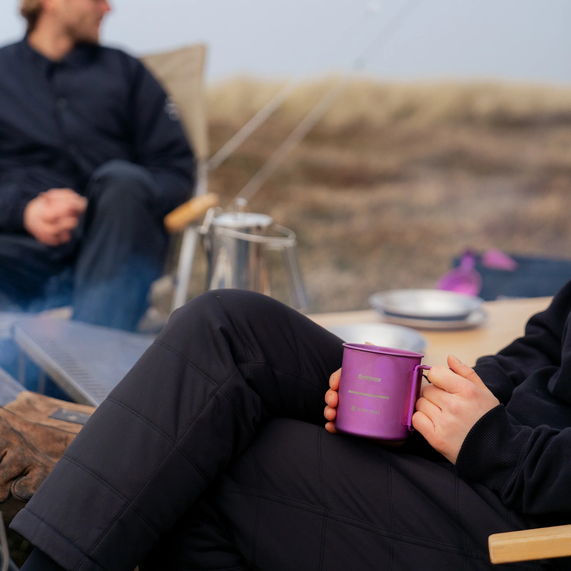 Snow Peak + Finisterre Anodised Titanium Camp Cup - Image 8