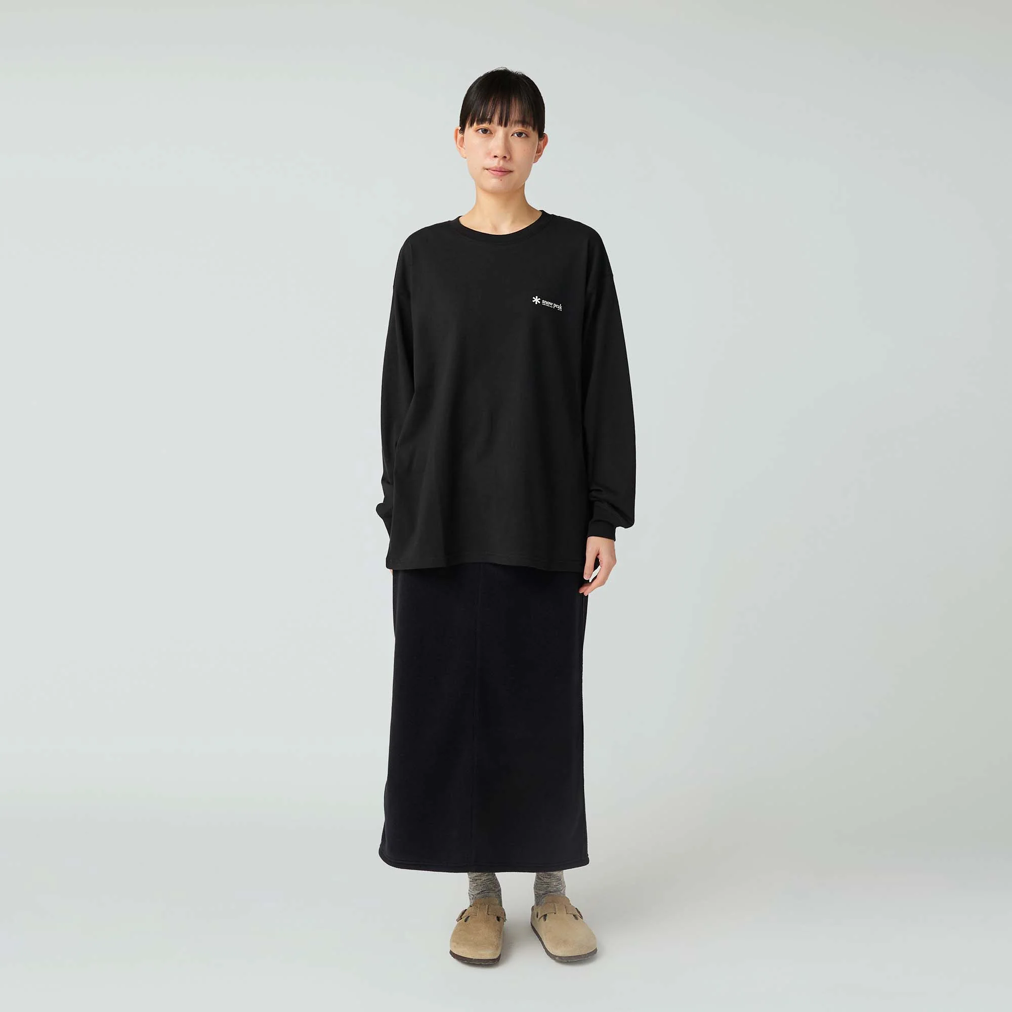 Soft Cotton Relaxed Logo L/S Tee - Image 6