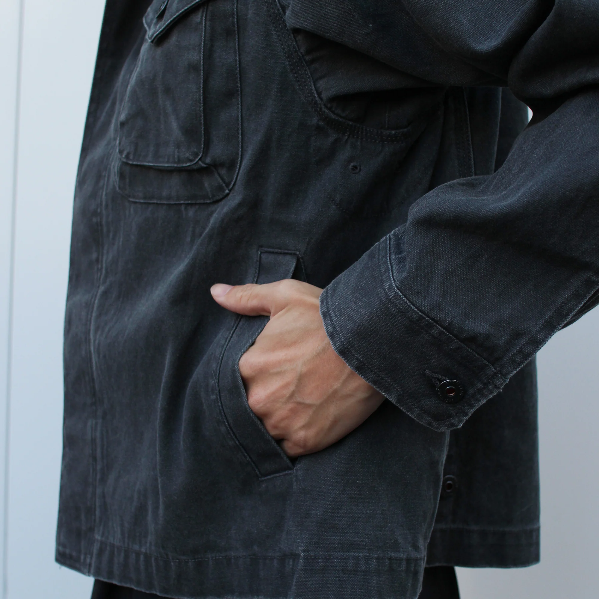 Sulphur Dyed Fade Coverall - Image 13