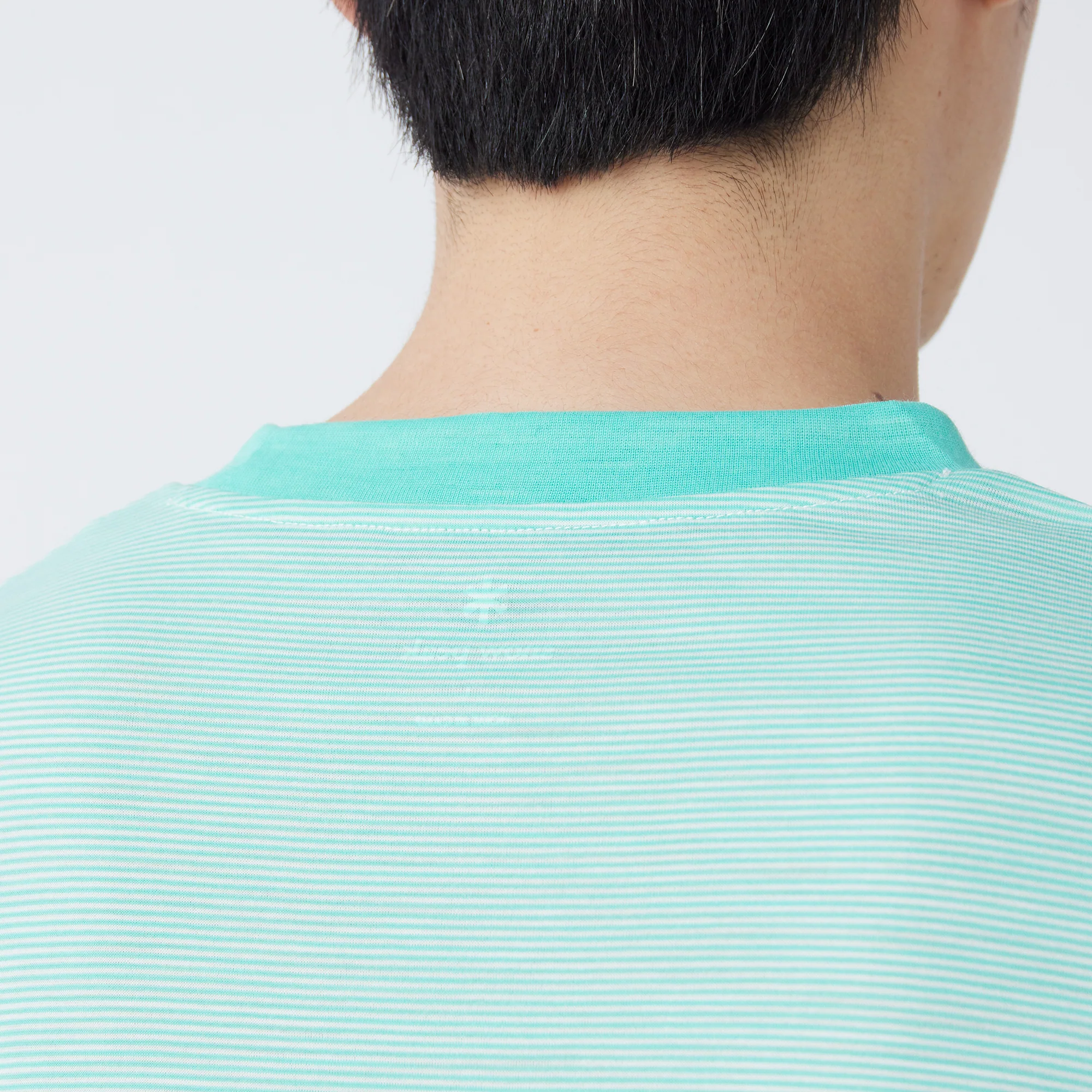 Summer Wool Stripe T-Shirt - Image 7