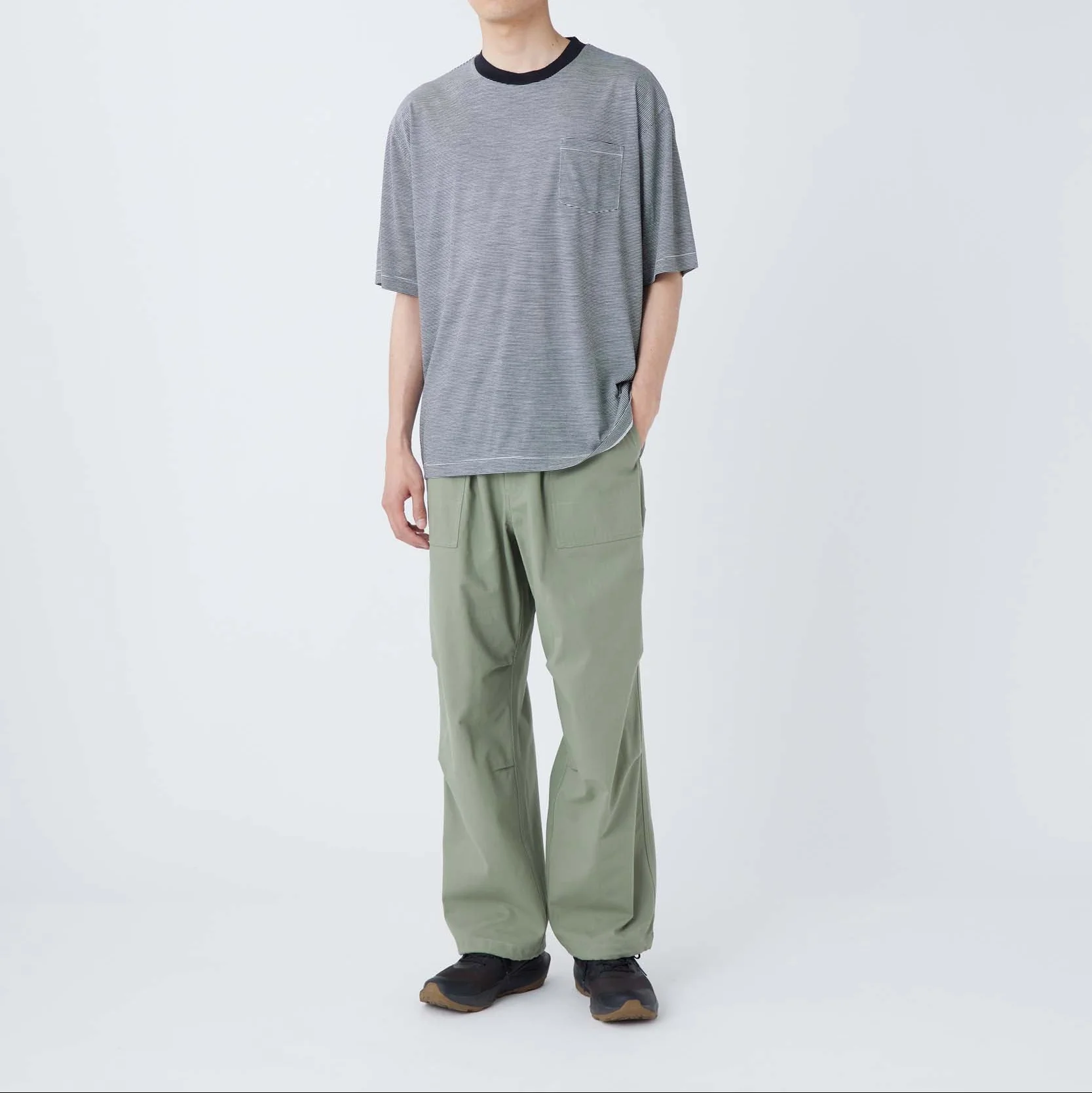 TAKIBI Herringbone Pants - Image 10