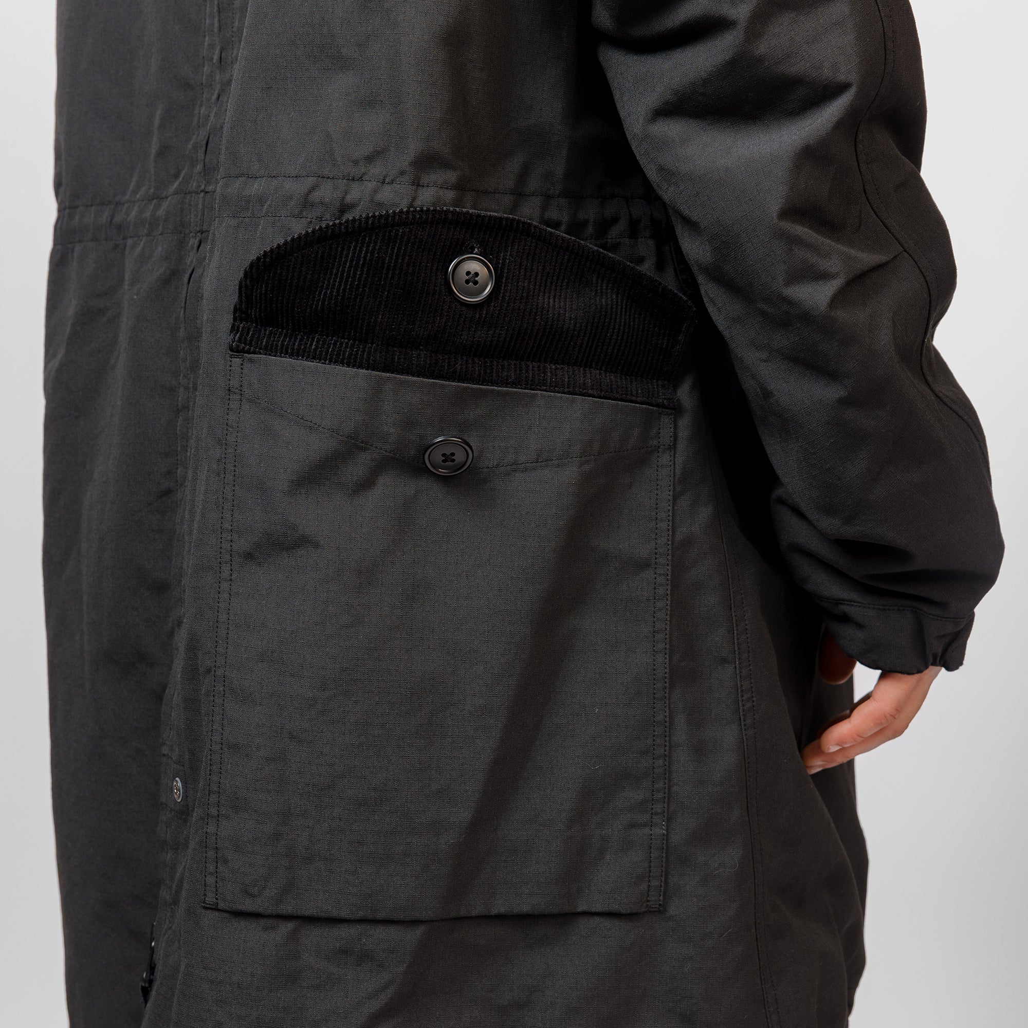 TAKIBI Ripstop Adjustable Fishtail Coat - Image 10