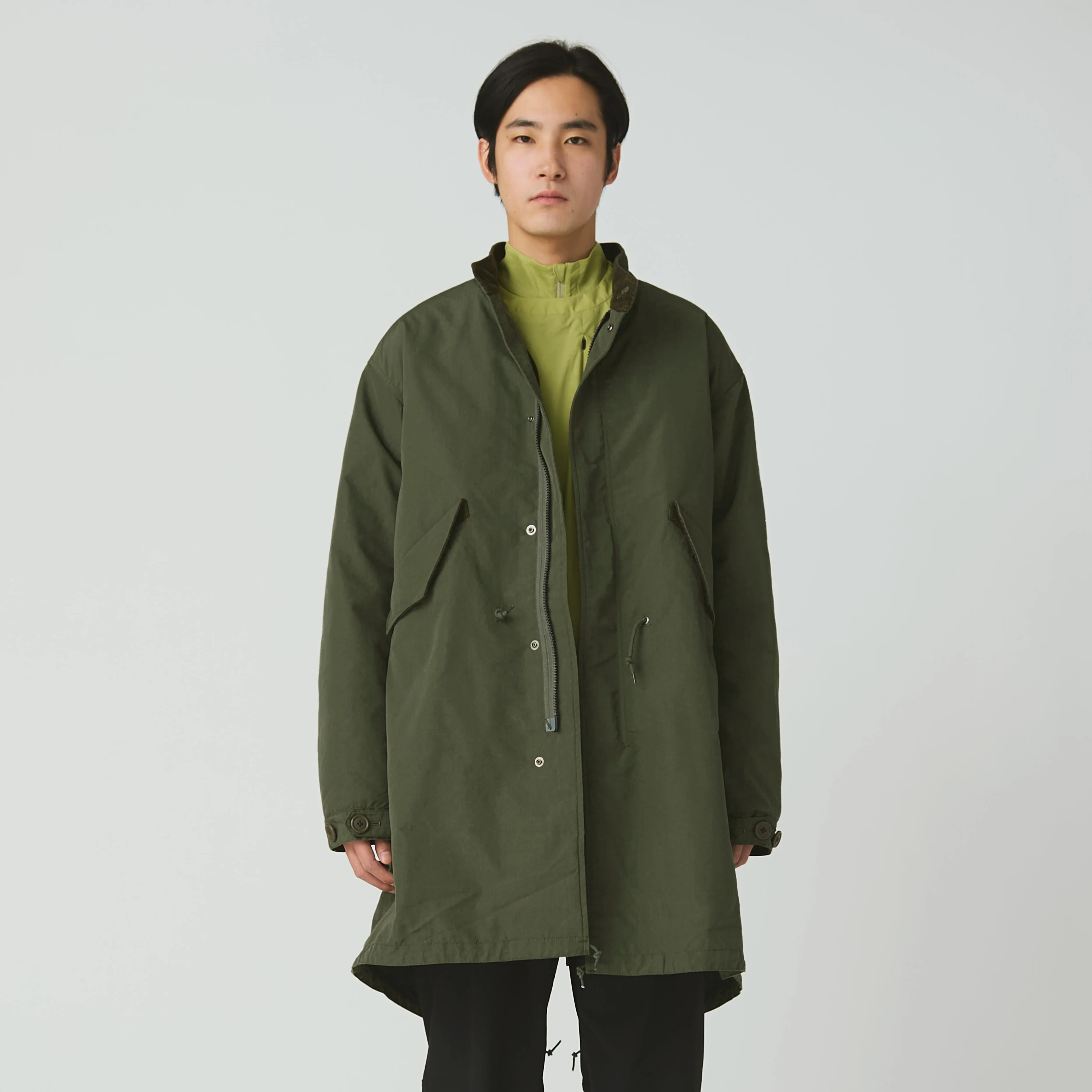 TAKIBI Ripstop Adjustable Fishtail Coat - Image 19