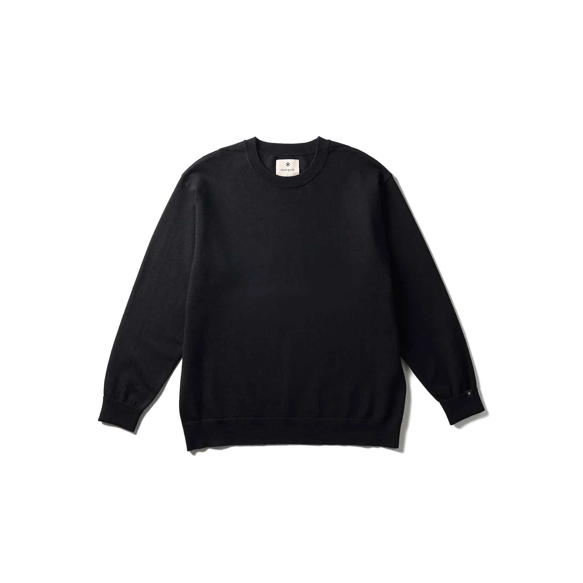 Washable Wool Crewneck Knit
